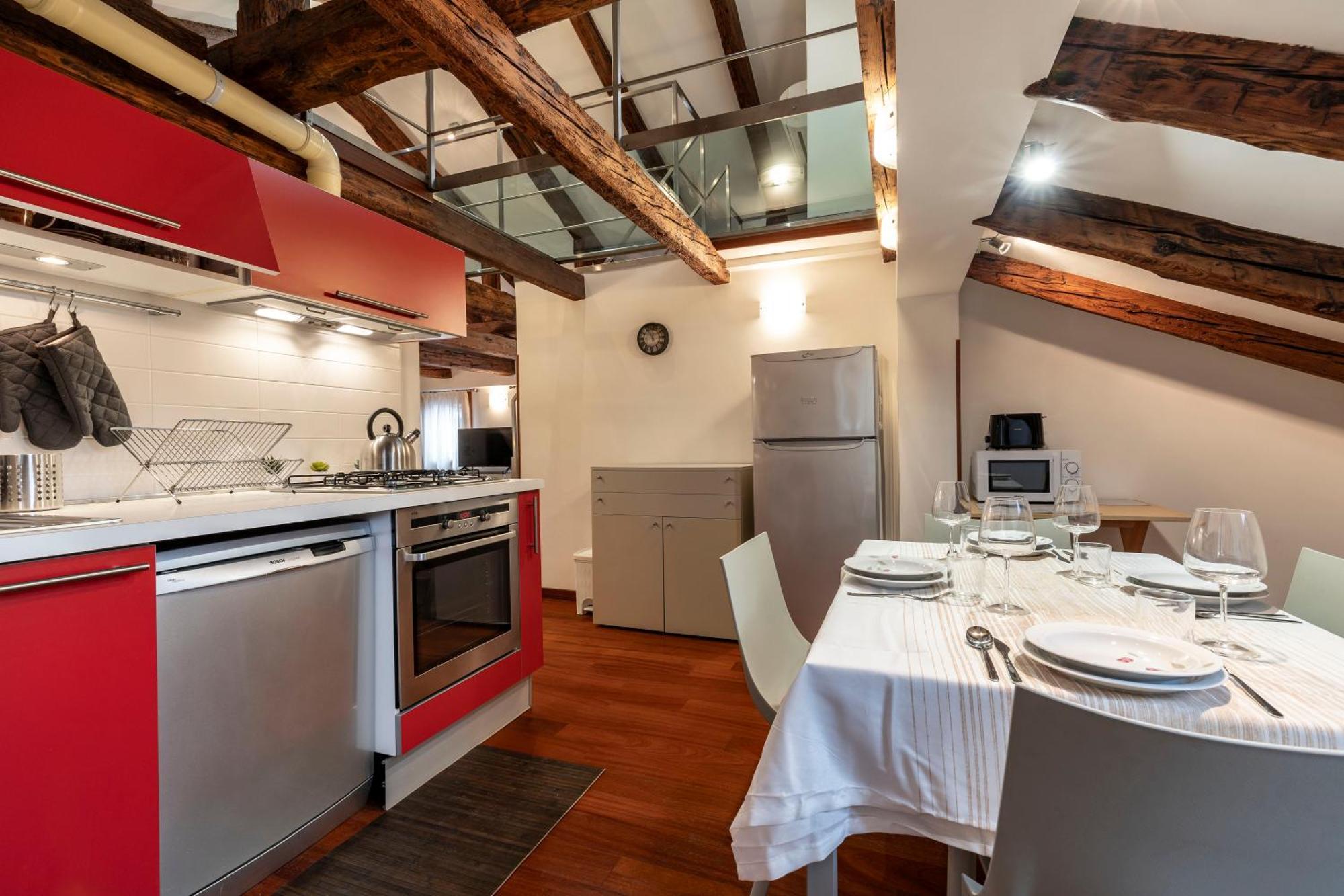 Glass House - Loft 2 Minutes To Rialto Bridge & View Veneţia Exterior foto
